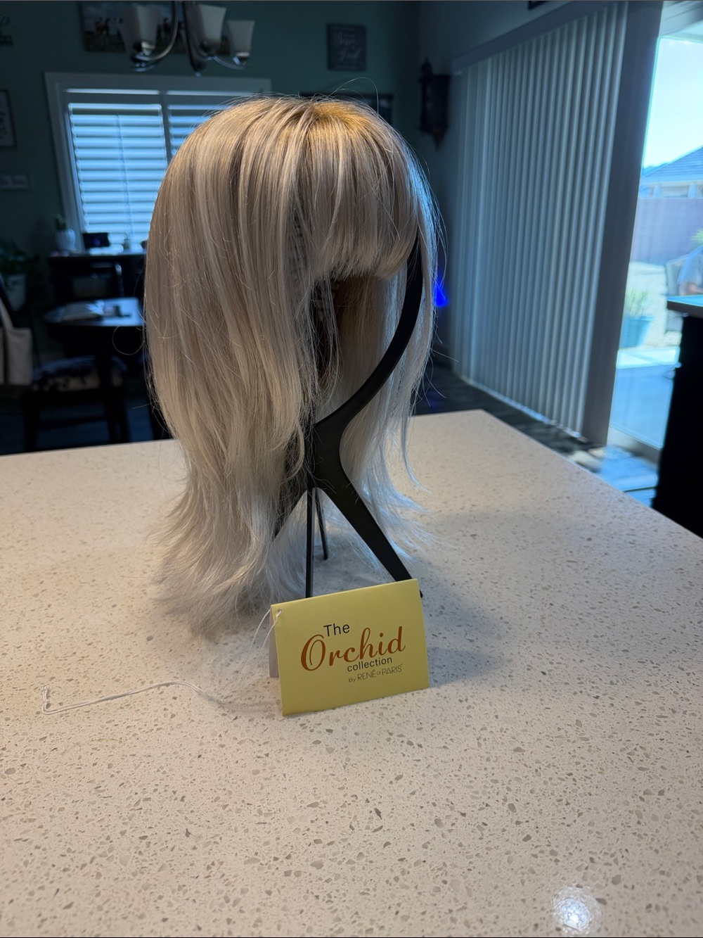 Silver Blonde Wig by Rene of Paris The Orchid Collection